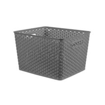 Brightroom Large Y-Weave Decorative Storage Basket 18L BPA-Free Handles - $294.14 MXN Brightroom Large Y-Weave Decorative Storage Basket 18L BPA-Free Handles - $294.14 MXN