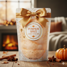 Artisan Pumpkin Spice Gourmet Cotton Candy – Fall Harvest Cloud Pouch (1... - $15.99