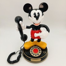 Mickey Mouse Land Line Push Button Phone  15 inch *Not Working* For Display - $20.00