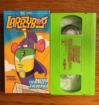 Larryboy The Cartoon Adventures - The Angry Eyebrows Premier (VHS Big Idea 2002) - £4.10 GBP