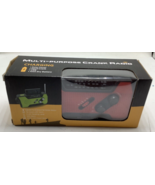 Solar Crank NOAA Emergency Weather Alert Radio  W/ AM/FM/SW Broadcast Bo... - $27.94 CAD
