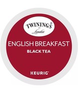 TWININGS ENGLISH BREAKFAST BLACK TEA KCUPS 24CT - $35.71 CAD