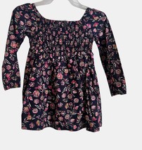 GAP Girls X-Small 4 5 Dress Long Sleeve Kids Print Smock Easter Spring F... - $12.29 CAD