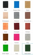 Felt 9x12 1mm Thick Various Solid Colors Price Per Sheet New - £1.79 GBP