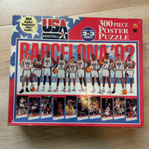 1992 USA Basketball Barcelona Olympic Team Skybox 300 Piece Poster Puzzle - £23.74 GBP