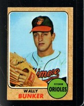 1968 Topps #489 Wally Bunker Vgex Orioles *X104658 - £2.12 GBP