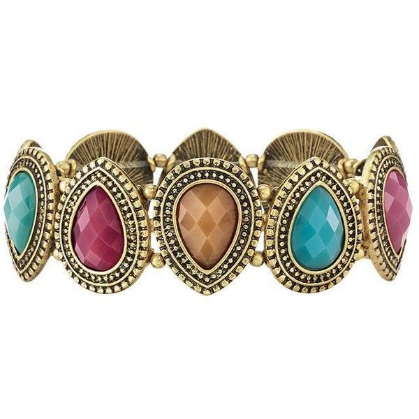 Avon Gemma Mixed Stone Stretch Bracelet - £7.58 GBP