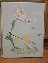 Vintage 1967 Journey to Seven Baby Memory Book in Box Unisex Pastels Lit... - $67.55