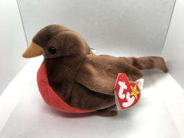 TY Beanie Baby Babies Early The Robin 1998 - Tag Errors - Mint Condition! - £96.85 GBP