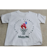 VINTAGE 1996 ATLANTA OLYMPICS Child/Youth XS 2-4 T Shirt - £13.13 GBP