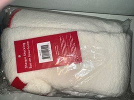 Tim Hortons 2022 Christmas Sherpa Stocking - $19.76