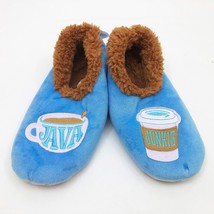 Snoozies Women&#39;s Java Junkie Non Skid Slippers Large 9/10 - $12.86