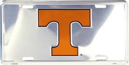 Tennessee Volunteers Chrome Embossed Metal License Plate Auto Tag - $6.95