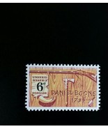 1968 6c Daniel Boone, Rifle, Knife &amp; Throwing Axe Scott 1357 Mint F/VF NH - $0.99