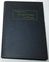RODEHEAVER&#39;S GOSPEL SOLOS AND DUETS Vol. 1 Songbook Hymnal 1925 Gospel H... - $239.71 MXN