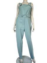 RRP 2530£, Exclusive blue Elie Saab jumpsuit, IT42 - $1,600.00