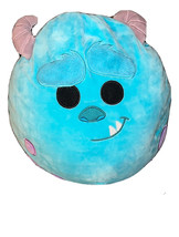Squishmallow Plush Disney Monsters Inc Sulley Large 16&quot; Inch Pillow Monster GUC - £18.23 GBP