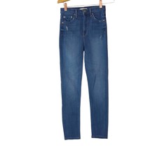 Grlfrnd Women 25 Kendall High Skinny Jean Distress You Me Against World ... - £30.25 GBP