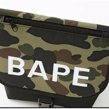 A Bathing Ape 2020 WINTER COLLECTION Camo Shoulder Bag 21cm x 28cm x 18cm  - £47.86 GBP