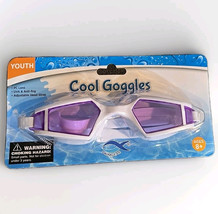 Swim Goggles Youth Age 8+ Child Purple Lens Pool New - $6.79