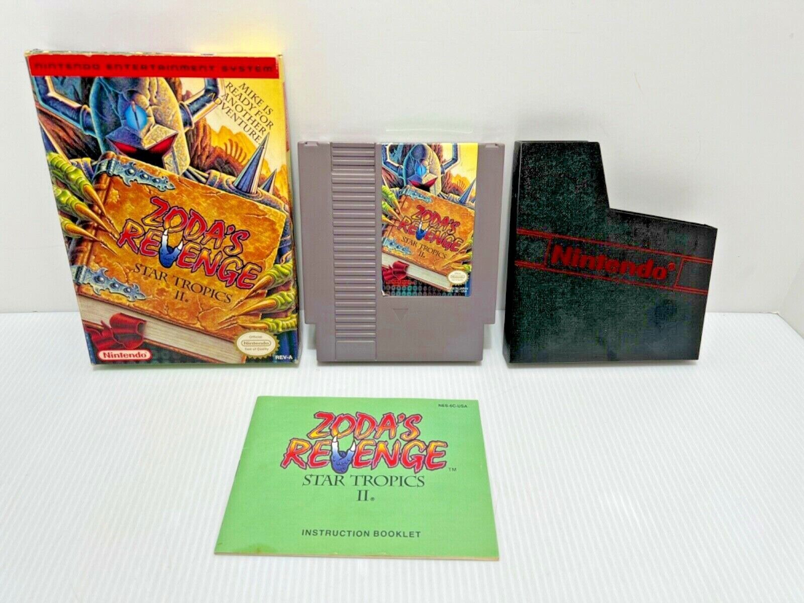 Zoda's Revenge: Star Tropics II (Nintendo Entertainment Systems, 1994)  - $70.00