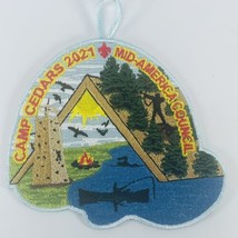 2021 Mid America Council Patch Camp Cedars BSA Boy Scouts Of America Han... - $7.83