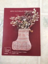  Mini Victorian Stocking 1 Cross Stitch Pattern Only from The Nutmeg Nee... - £6.91 GBP