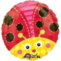 Cute Lady Bug Mylar Balloon - $1.65