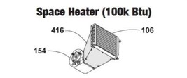 Central Boiler (COMPLETE) Space Heater Cabnet (100k Btu) - £520.95 GBP