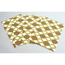 Saro  Mosanique Ikat Collection Chartreuse 13x18 inches Set of 4 Sale-Make offer - £15.69 GBP