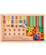 Children&#39;s Educational Toys Wooden Learning Box Educational Toys - £21.50 GBP