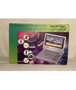 Electro Brand Inc Portable DVD Player W/ 7” Wide Screen TFT LCD Monitor ... - $160.37