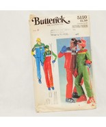 Misses Jacket Sleeveless Jumpsuit Butterick 5110 Precut Pattern Size 8 - £12.16 GBP