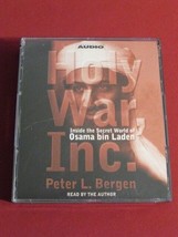 HOLY WAR, INC. CD PETER L. BERGEN 4CD AUDIOBOOK INSIDE SECRET WORLD OF B... - £7.77 GBP