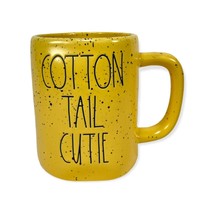 Rae Dunn by Magenta Cotton Tail Cutie Artisan Coffee Mug Yellow Speckled 2022 - £11.74 GBP
