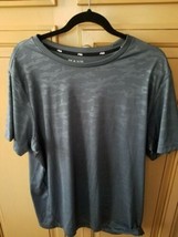 FILA Men&#39;s Gray/Dark Gray Camo Style Shirt, Size XXL - £17.20 GBP