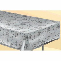 New Years Eve Sayings 54 x 108 Clear Plastic Table Cover Tablecloth - £4.99 GBP