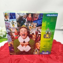 Elf Movie Collage Puzzle 1000 Piece Jigsaw Puzzle Will Ferrel Aquarius 2... - $14.98