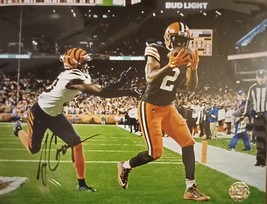 Amari Cooper Autographed Signed Cleveland Brown 8x10 Photo Ssc Coa - £68.53 GBP