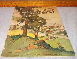 Travel Magazine June 1930 Alps Korea Paris France St Michael Ypres Bohemia  - £15.69 GBP