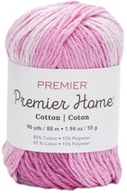 Premier Yarns Home Cotton Yarn - Multi-Pink Strpe - £12.01 GBP