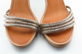 Seychelles Size 8.5 M Beige Ankle Strap Synthetic Women Sandal Shoes - £15.88 GBP