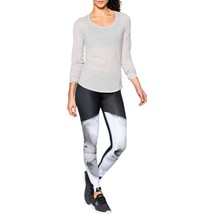 Under armour Mujer Roga Diseñado Leggings, Negro, XL - $74.23