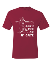 Arkansas Razorbacks Don&#39;t Run On Opitz Women&#39;s T-Shirt - $20.99+