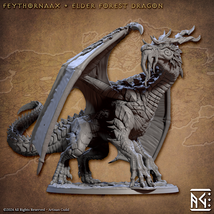 3D Printed Artisan Guild Feythornaax Elder Forest Dragon Deeproot Lurike... - $44.45+