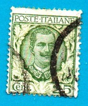  Used Italy Postage Stamp (1926) 25c Victor Emmanuel III Scott #82  - $1.99