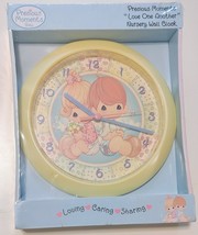 8 1/2&quot; Precious Moments Love One Another Nursery Wall Clock Battery Oper... - $370.47 MXN