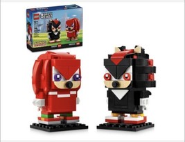 LEGO Brickheadz Sonic Knuckles &amp; Shadow 40672 NEW 2024 SEALED 298 pcs - £25.67 GBP