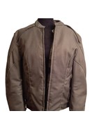 Xelement XL Motorcycle Jacket Padded Armor Gray Black Touring Riding Zip... - $728.84 MXN
