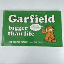 Garfield Book 3 Bigger Than Life by Jim Davis 1st Edition 1st Printing 1981 SC - $16.61